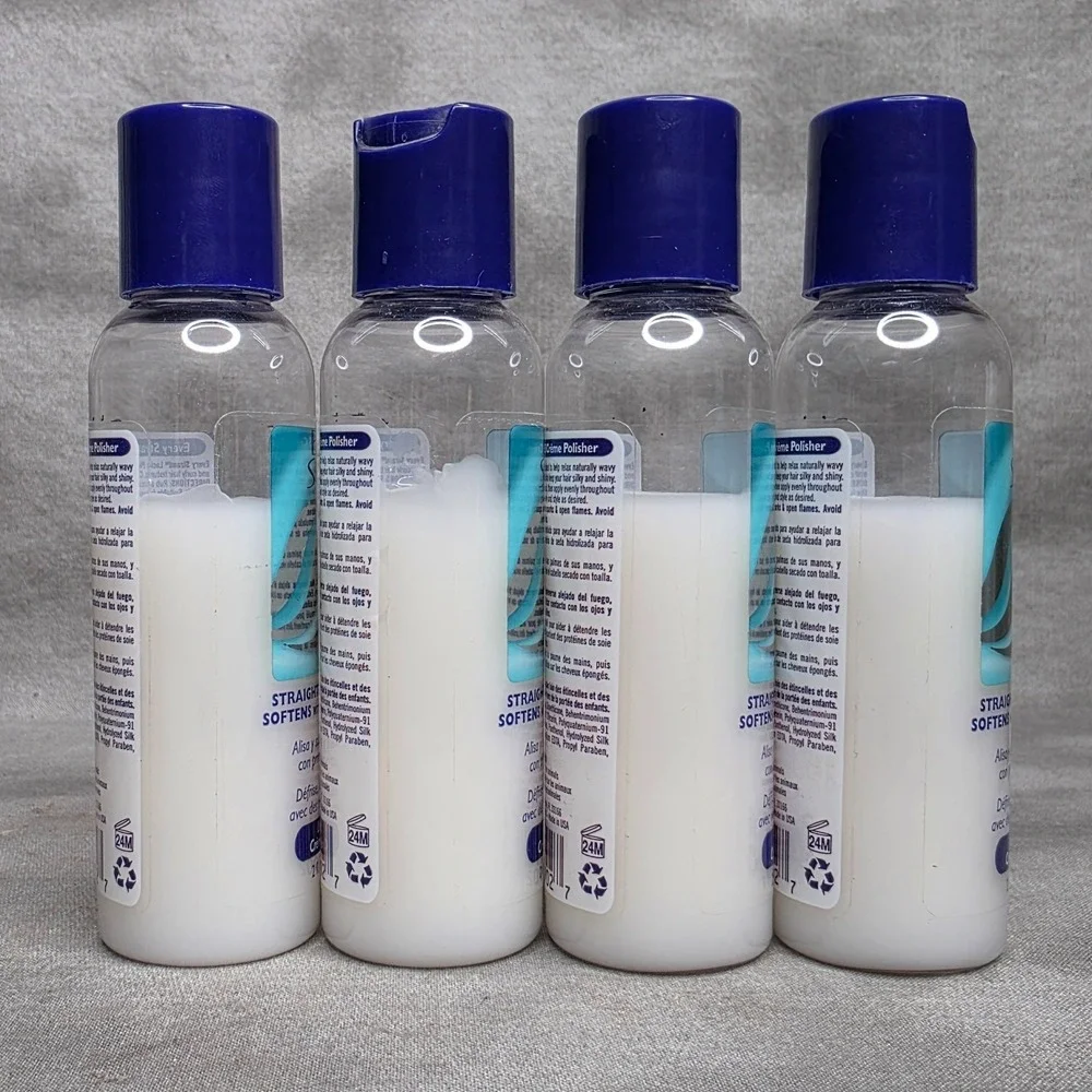 (X4) Every Strand Lacio Plus Leave In Creme Polisher 2 fl oz Travel Size